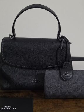 Emory Top Handle Bag With Matching Wallet - Bundle